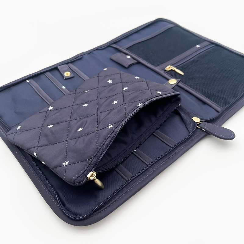 キルティング星柄マルチケース