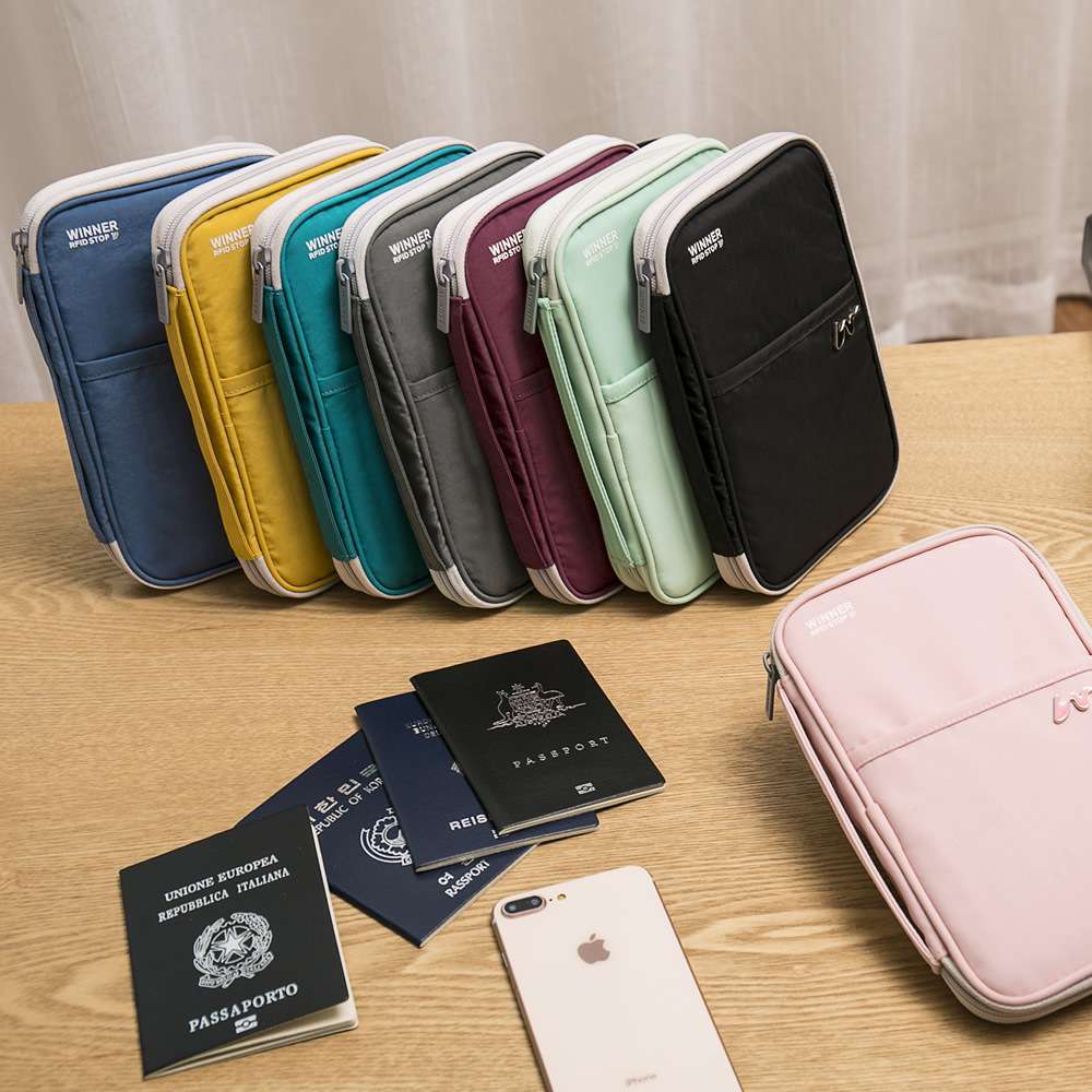 母子手帳ケース 上品シンプル多機能母子手帳ポーチ