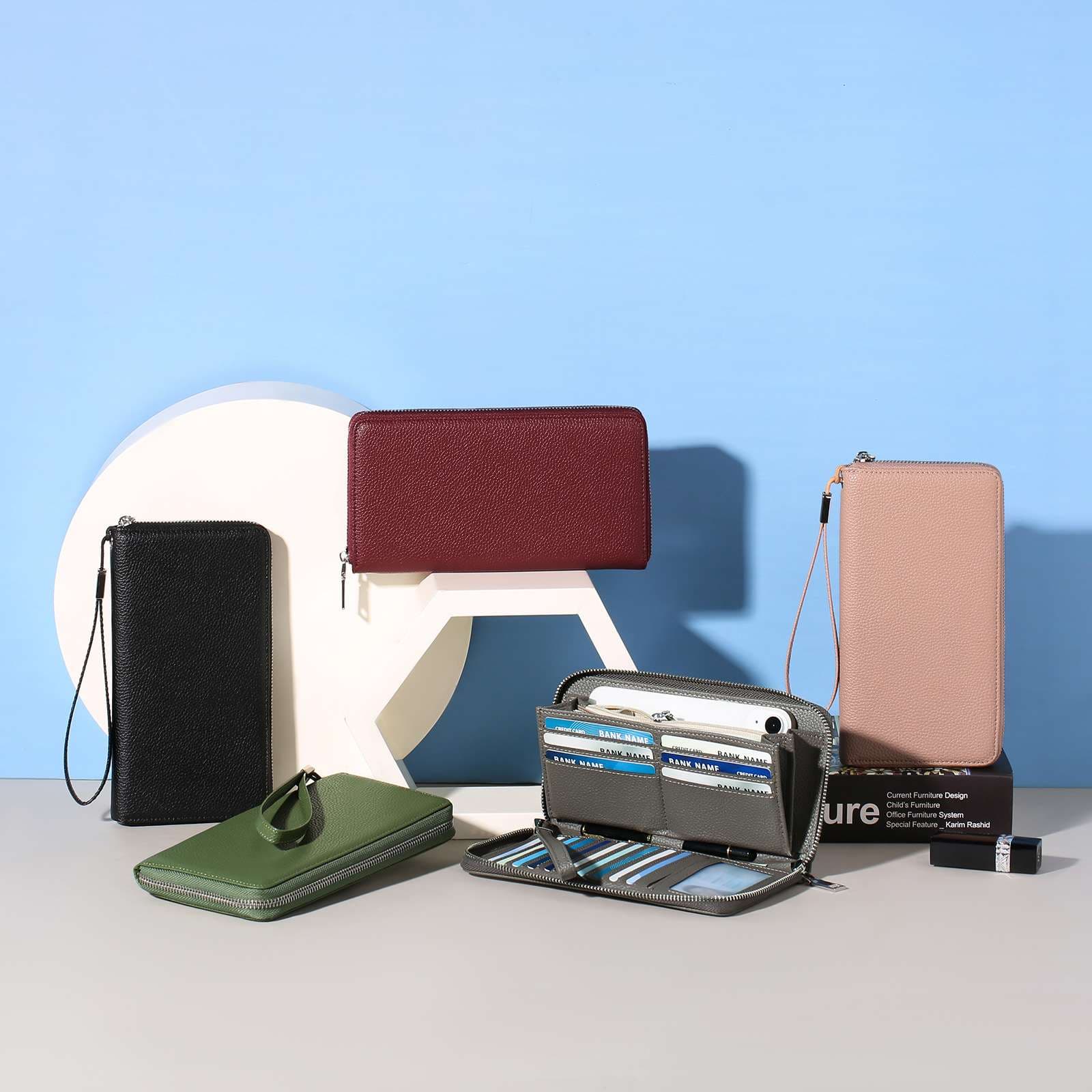 母子手帳ケース 大容量スマート整理ケース