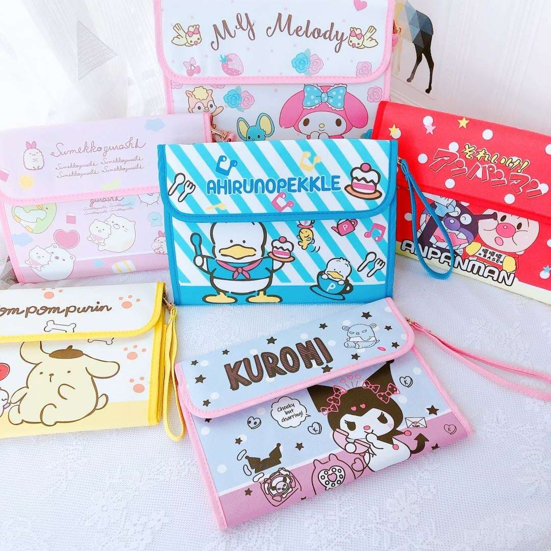  かわいいキャラクター母子手帳ケース